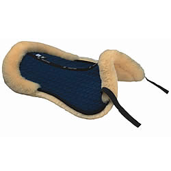 Mattes Half Pad Fully Lined with Saddle Shaped Trim and Pocket Correction System