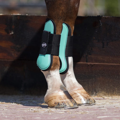 ice green tendon boots