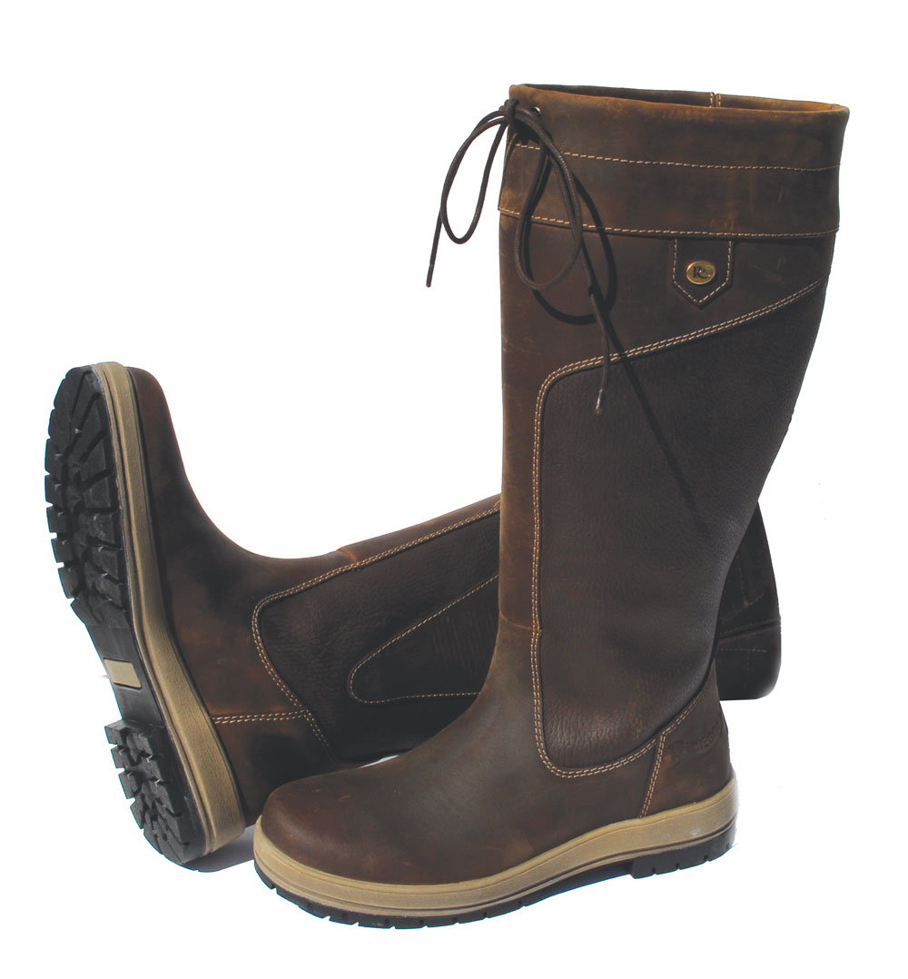 Cordura Country Boots Rhinegold Elite Skye Waterproof Leather 