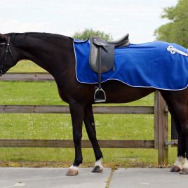 QHP Ornament Fleece Exercise Rug