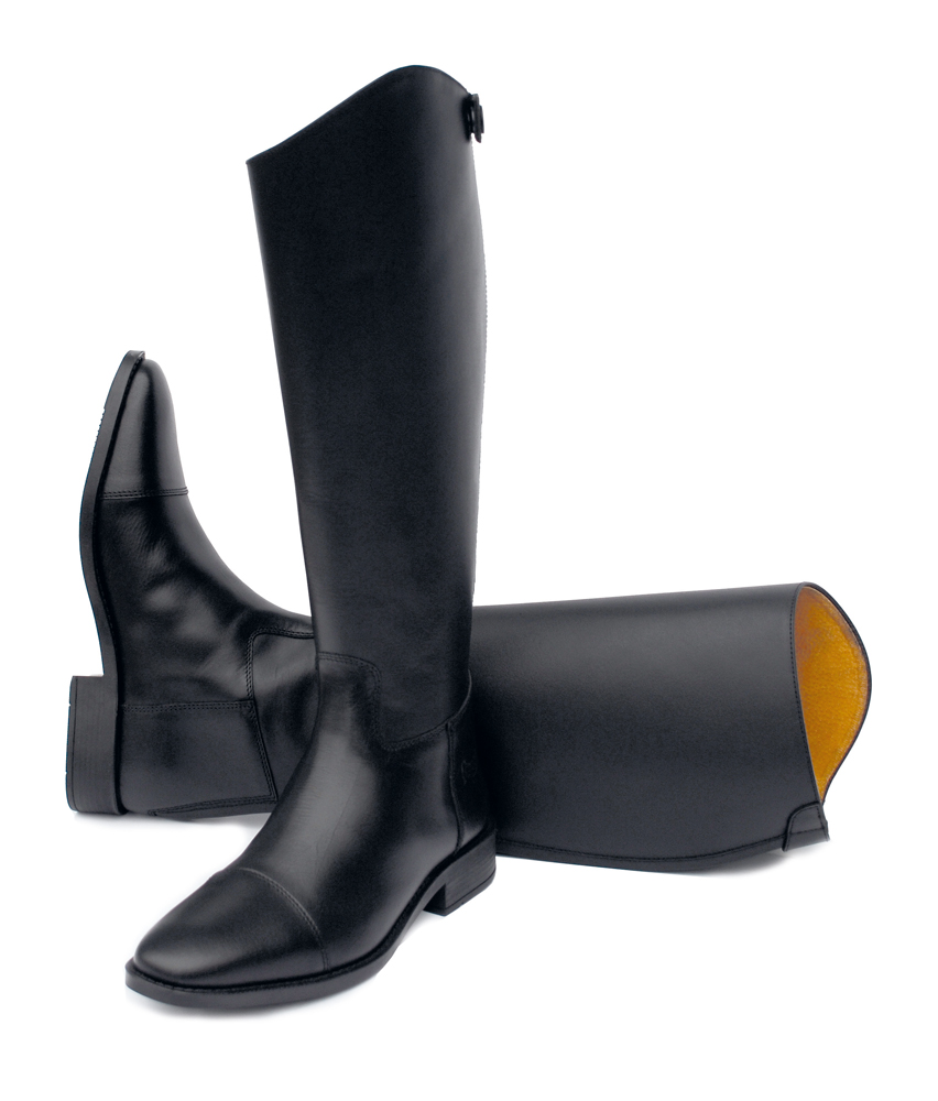 rhinegold elite luxus leather riding boot