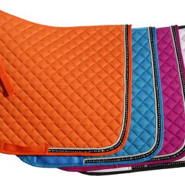 Rhinegold Elite Diamante Trimmed Saddle Cloth