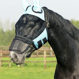 QHP Fly Mask with Detachable nose cover