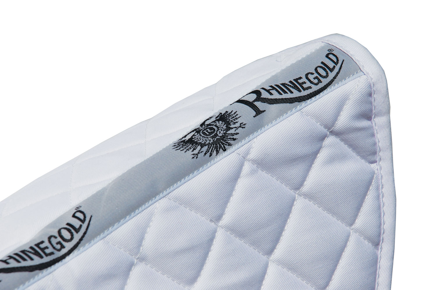 White Pony Rhinegold Cotton Quilted Numnah