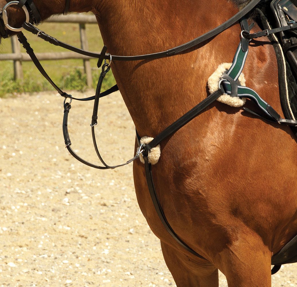 Windsor Equestrian Leather 5 Point Breastplate Elite Equestrian