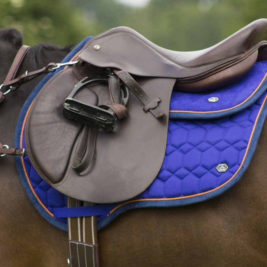 Rhinegold Cotton Quilted Saddle Cloth Elite Equestrian
