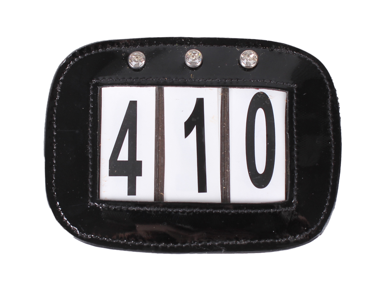 QHP Bridle/Saddle Pad Number Holder (set of 2) Elite Equestrian