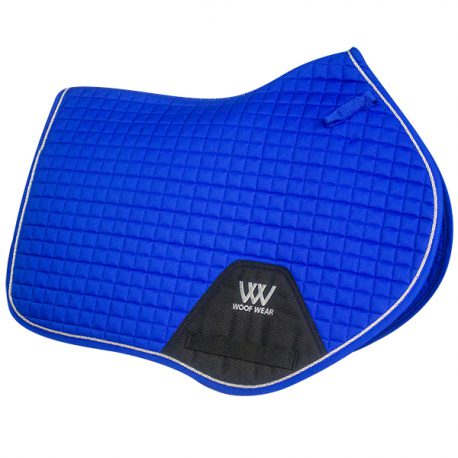 Electric Blue jump/close contact saddle pad