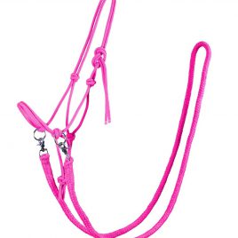 QHP Rope Head Collar with Rein