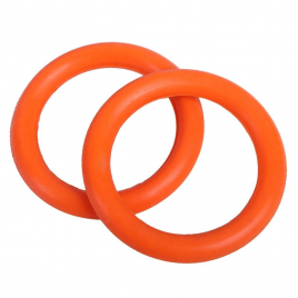 QHP Peacock Stirrup Elastic Rings