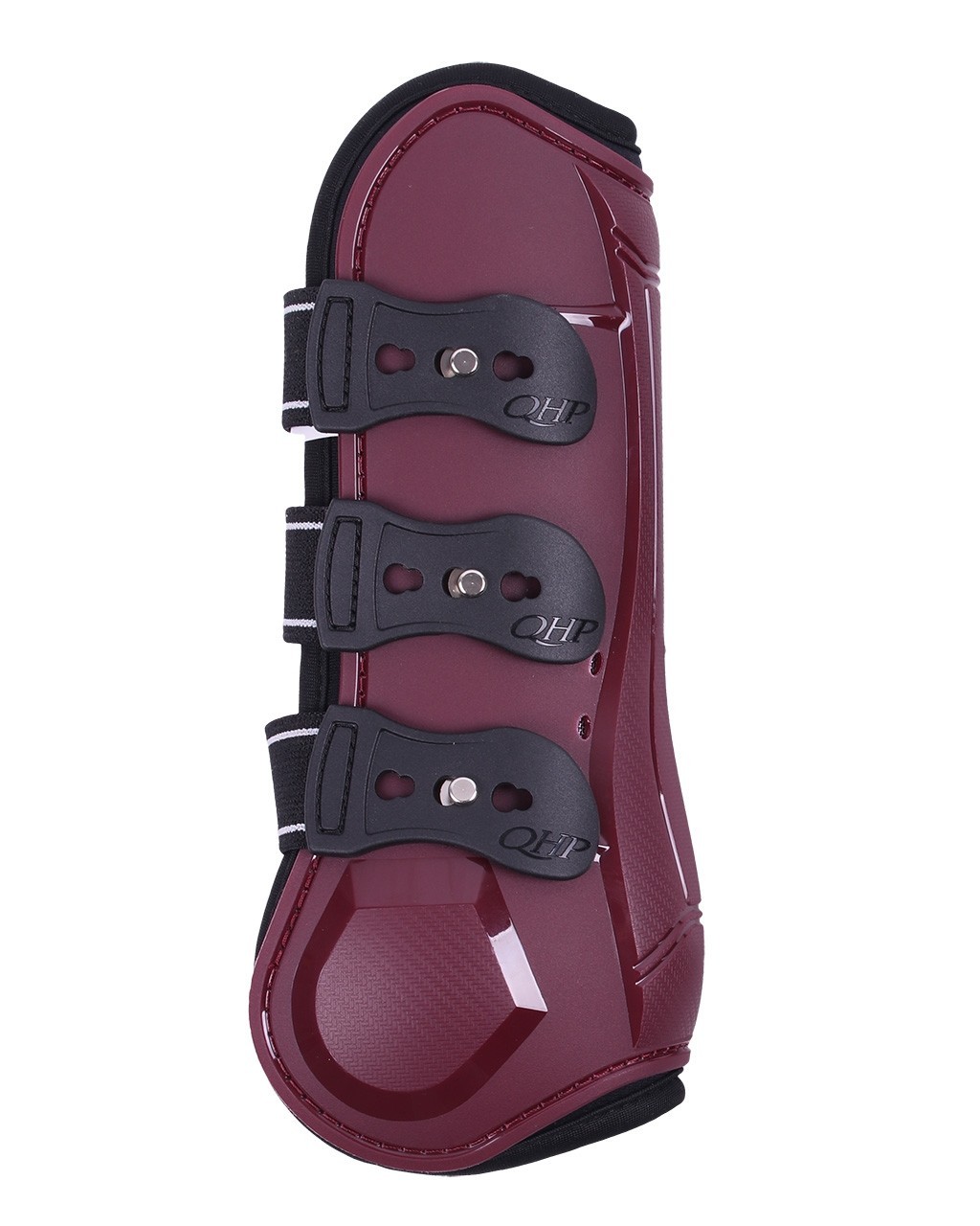 maroon horse boots