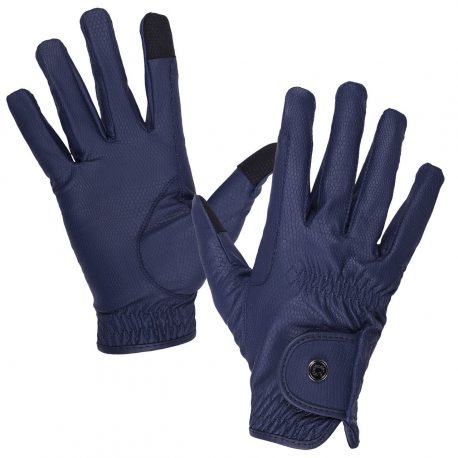 navy riding glove