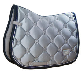 Equestrian Stockholm Crystal Grey Jump/GP Saddle Pad