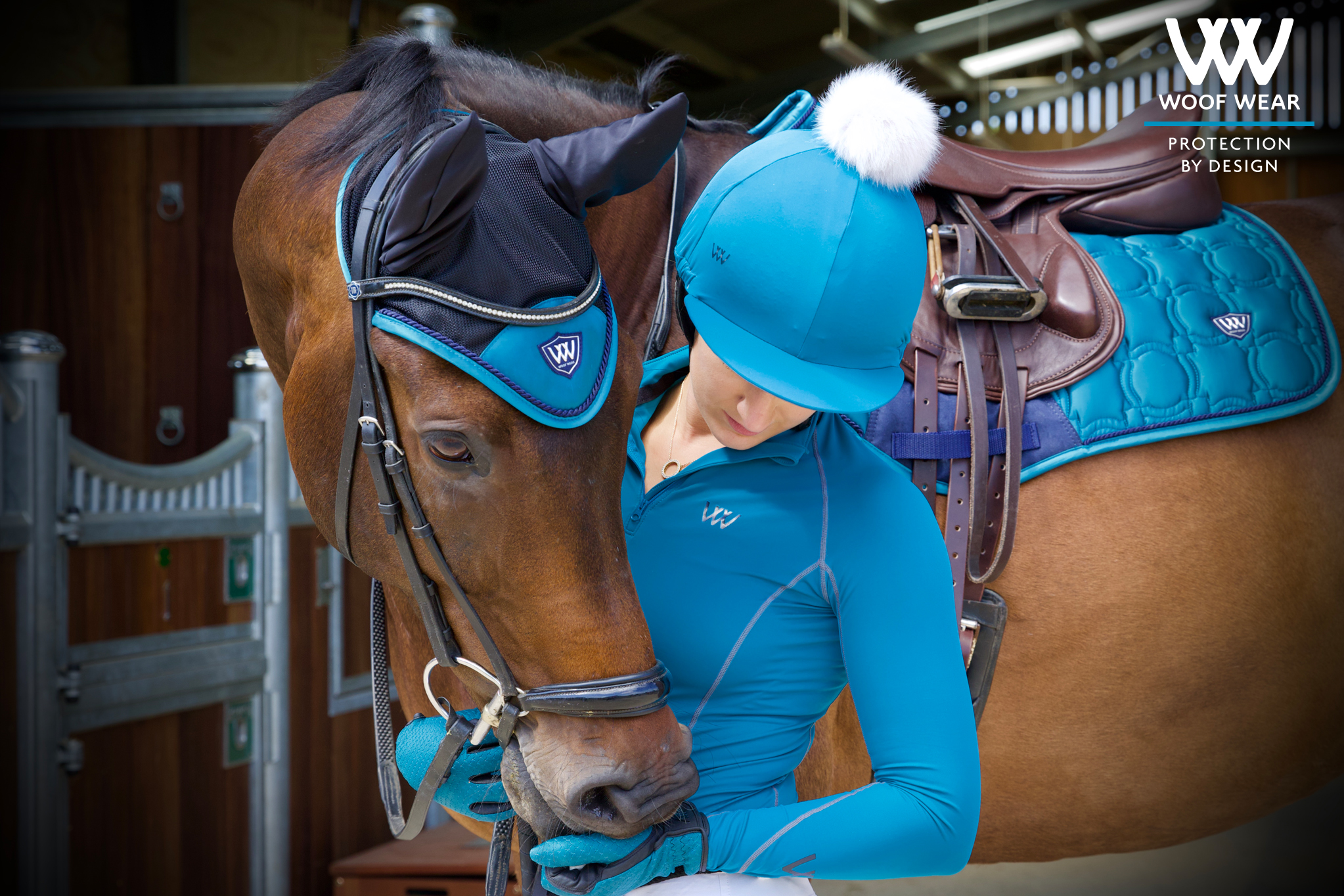 Woof Wear Vision Fly Veil Elite Equestrian