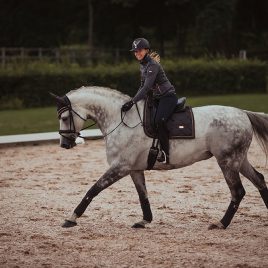 Equestrian Stockholm Dark Sky Dressage Saddle Pad