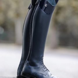 Cavallo Linus Jump Patent and Suede Riding Boots