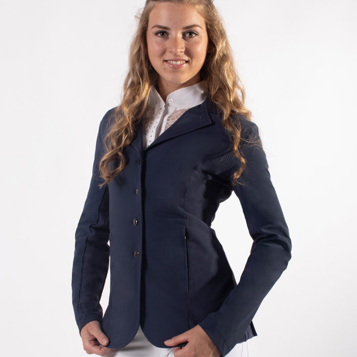 Veste QHP Coco Competition Show - Taille 152 (~12 Ans) - Rouge Salsa - Excellent état - Occasion