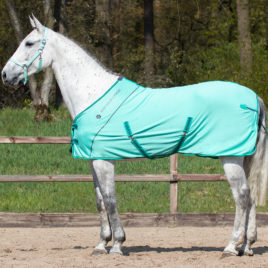 QHP Mesh Cooler Rug Mint 5’6