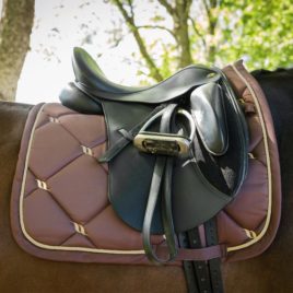Back on Track Night Collection Coffee Saddle Pad