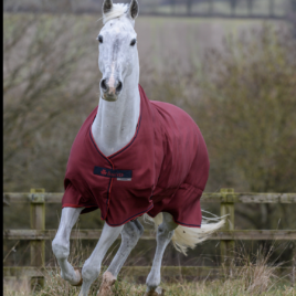 Bucas Freedom Midweight Turnout Rug Cherry