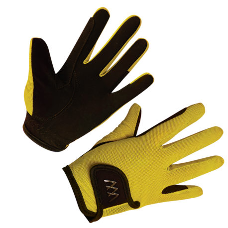 WG0121 – Young Rider Pro Glove – Yellow Pair