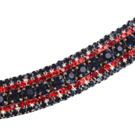QHP Havana Red Brow Band