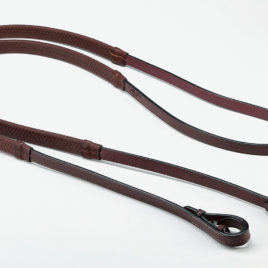 Equipe EMPORIO RUBBER REINS with BRASS FITTINGS