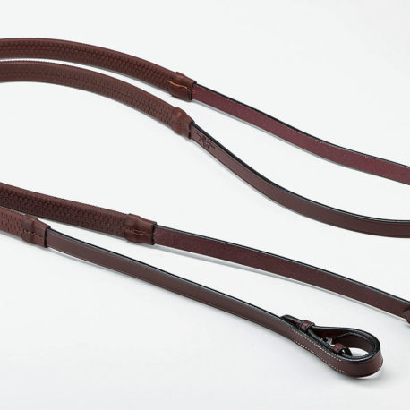 BLACK or BROWN  Ideal For Everyday Use Windsor Equestrian Rubber Covered Reins 