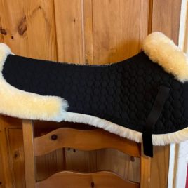 Mattes Half Pad Fully Lined with Saddle Shaped Trim