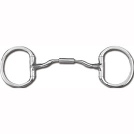 Myler Eggbutt without Hooks Low Port Comfort Snaffle MB 04