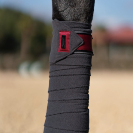 Equestrian Stockholm Wild Rose Fleece Bandages