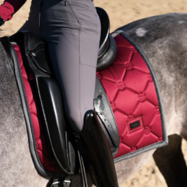 Equestrian Stockholm Wild Rose Dressage Saddle Pad