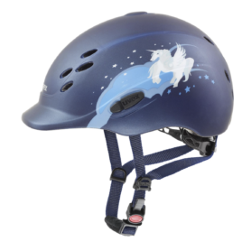 Uvex Onyx Navy Unicorn Junior Riding Hat