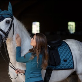 Equestrian Stockholm Aurora Blues Fleece Jacket
