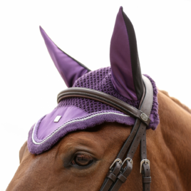 Imperial Riding Lovely Fly Veil Black Berry