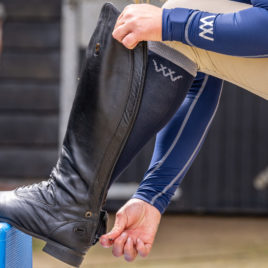 Woof Wear Competition Riding Socks Navy