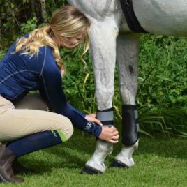 Woof Wear Winter Riding Socks Navy