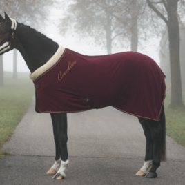 Covalliero Merlot Fleece Rug