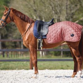 QHP Classy Quarter Rug Dusty Cedar