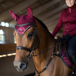 Equestrian Stockholm Dark Bordeaux Sportive Ear Net