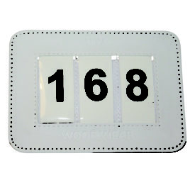 Woof Wear 3 DIGIT DRESSAGE NUMBER HOLDER