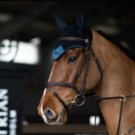 Equestrian Stockholm Blue Meadow Ear Net