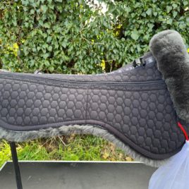 Mattes Black and Graphite Half Pad with Pocket Correction System and Shims
