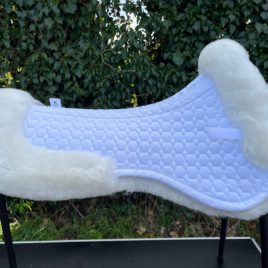 Mattes White Dressage Half Pad