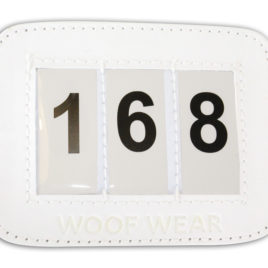 Woof Wear Bridle Number Holder