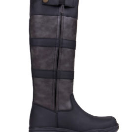 QHP Black Outdoor Boot