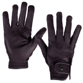 QHP Brown Pro Leather Glove