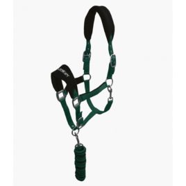 Whitaker Green Club Head Collar & Lead Rope Set