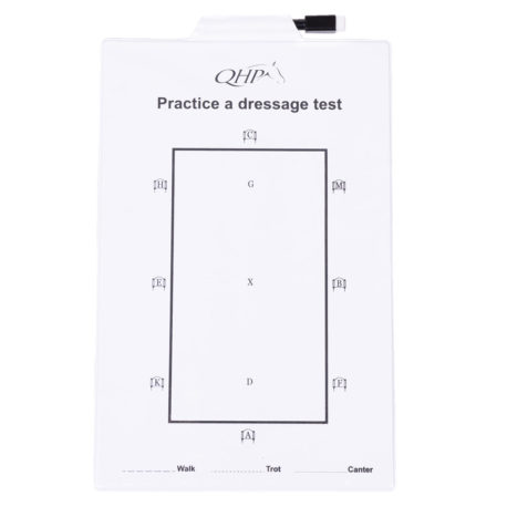 dressage test practice board