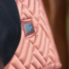 Equestrian Stockholm Coral Dressage Saddle Pad